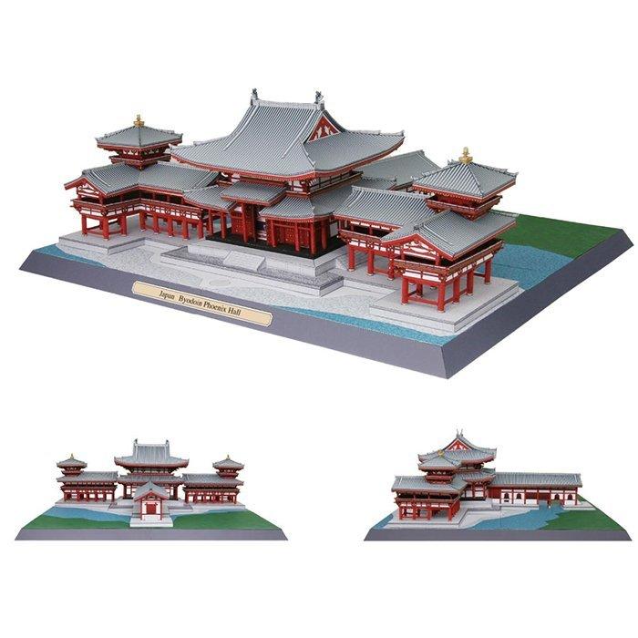 購入割引品 国宝建築 1/150SCALE 宇治平等院鳳凰堂 - おもちゃ