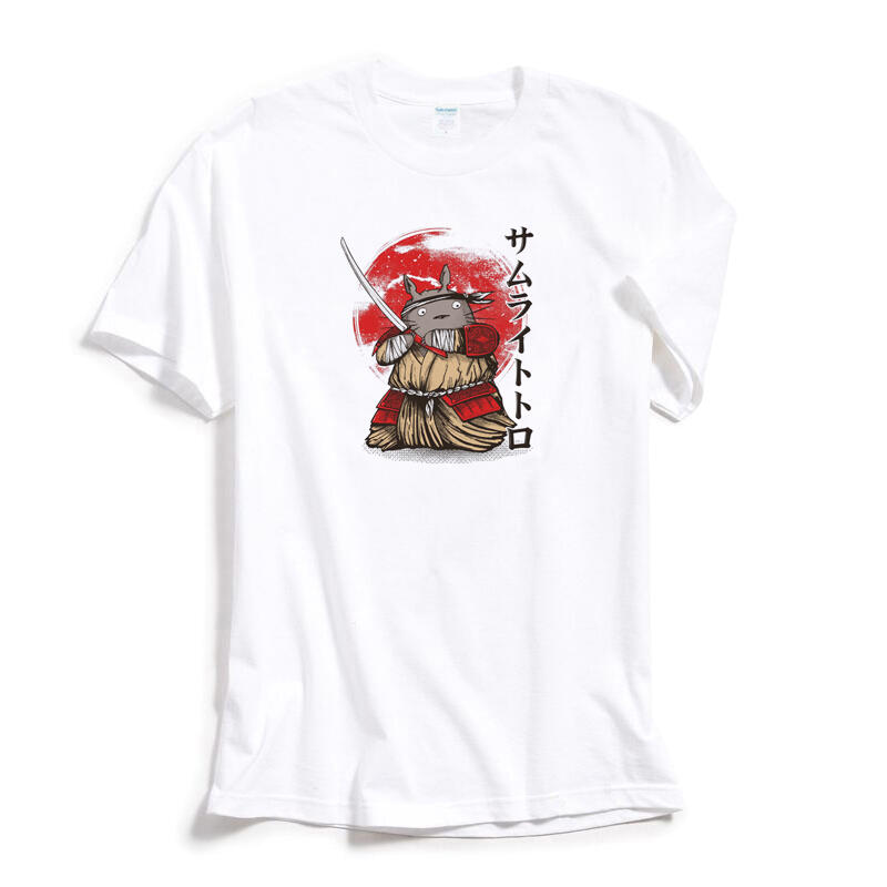 Totoro Samurai 短袖T恤 2色 日本 武士 龍貓 劍客 Japanese