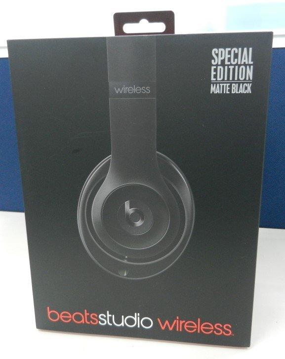 beatsstudio wireless 特別版 金屬黑 原裝外盒