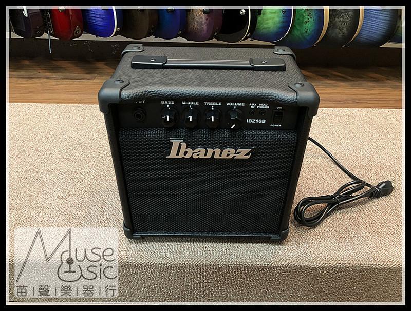 【苗聲樂器Ibanez旗艦店】Ibanez IBZ10B 10瓦電貝斯音箱