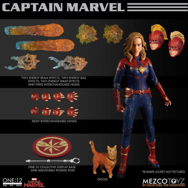 現貨 MEZCO  Marvel 驚奇隊長 Captain Marvel 電影版 復仇者聯盟A10297