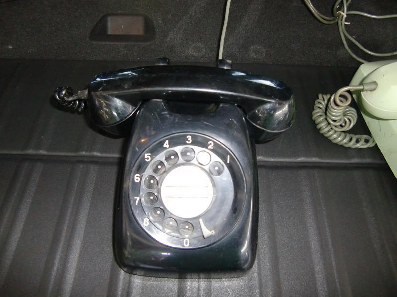 早期電話 古董電話 撥盤電話