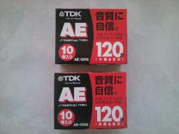 全新TDK 120分空白錄音帶 (共20片)