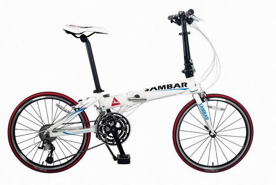 盛恩單車~SAMBAR 20吋鋁合金27速摺疊車--全新改款