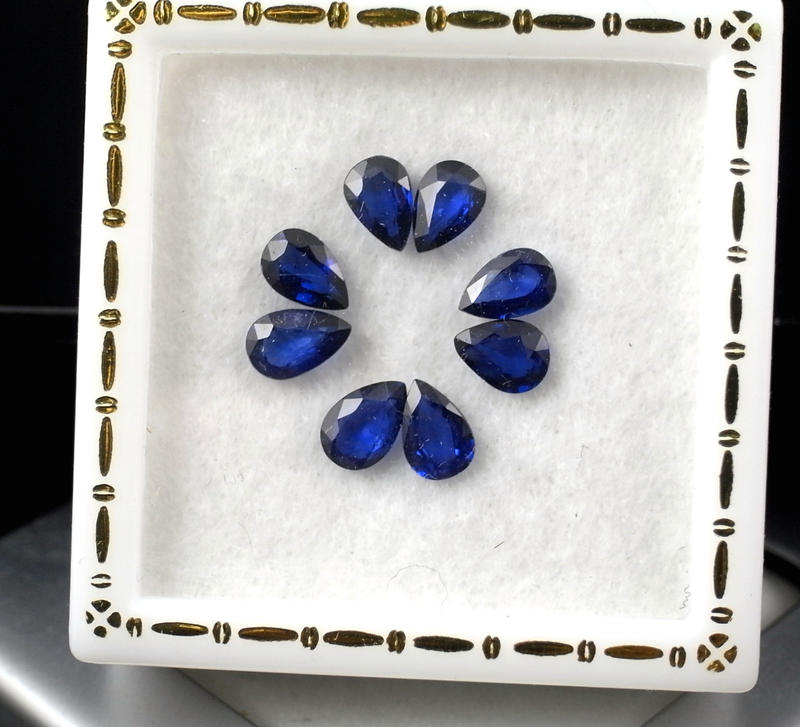 裸石 0817 皇家藍天然錫蘭 6x4 藍寶石 3.94ct