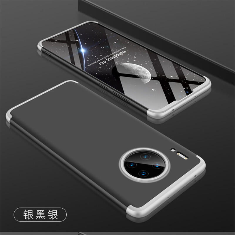 GMO 4免運 Huawei 華為Mate 30 Pro GKK 360度3段全包殼 銀黑銀手機殼套保護殼套防摔殼