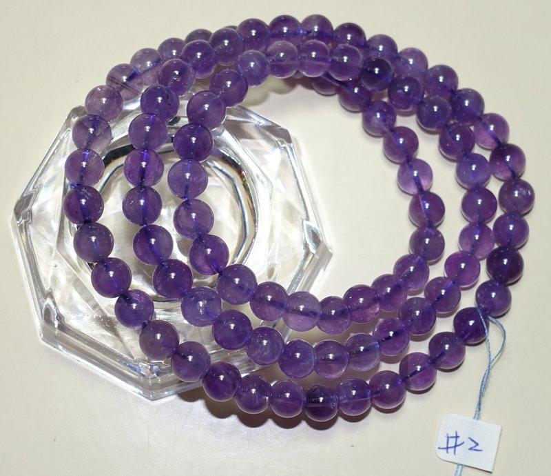 <<一物一圖>>紫水晶長串珠#2