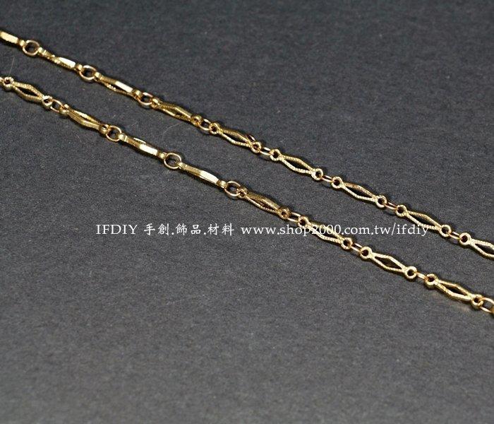 韓國進口 飾品 配件 手工鏈 HQ611 黃銅造型鍊 2.5mm 50cm 項鍊 延長鏈 手鍊 腳鍊 連接 DIY 手創