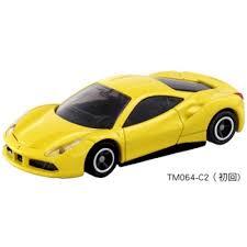 【樂GO】限時特價 TOMICA 多美 法拉利 Ferrari 488GTB 初回 黃色 NO.64 正版