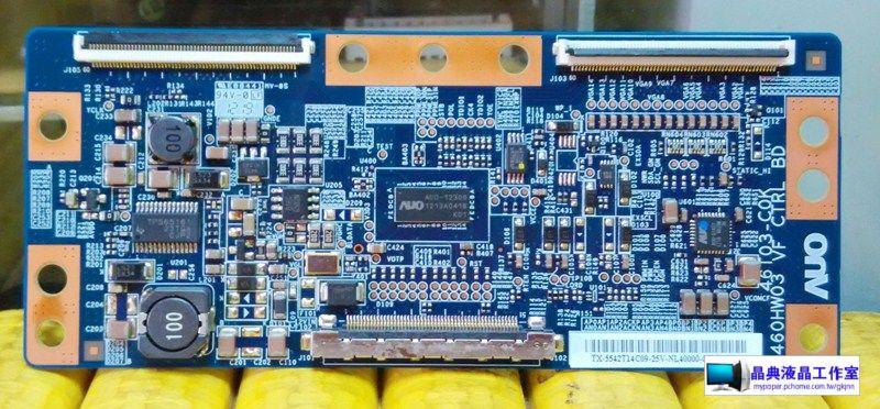 《晶典液晶工作室》@SANYO SMT-42KI3套件~T460HW03 VF邏輯板(破屏拆機良品)
