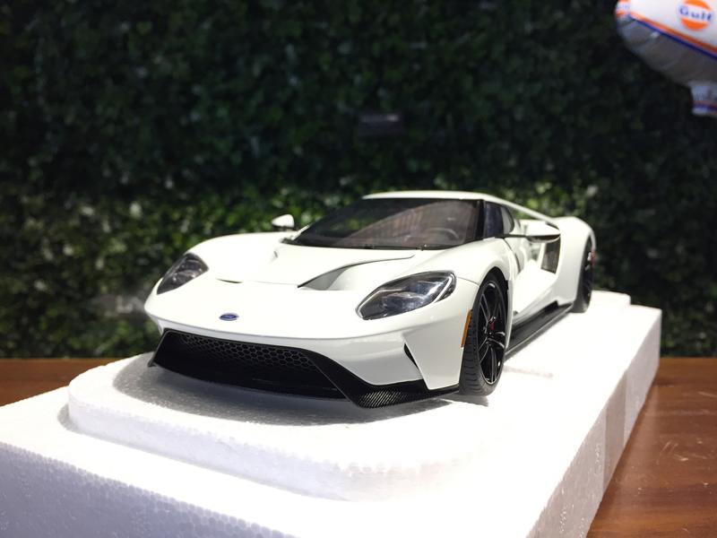 1/18 AUTOart Ford GT 2017 White 72941【MGM】