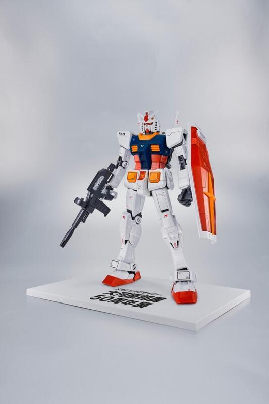 k*R様 RG RX-78-2 GUNDAM 大河原邦男 50周年展Ver. 密斯特喬》萬代限定香港大河原邦男50周年展RG 1/144 RX-78-2 鋼
