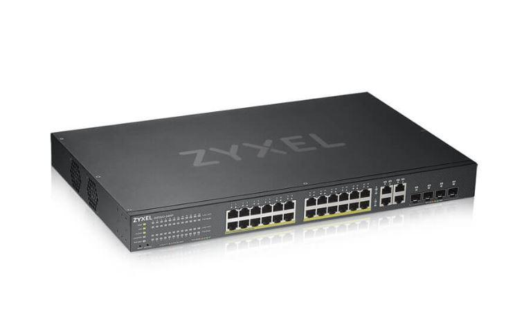 含發票ZyXEL GS1920-24HP V2 智慧型網管交換器