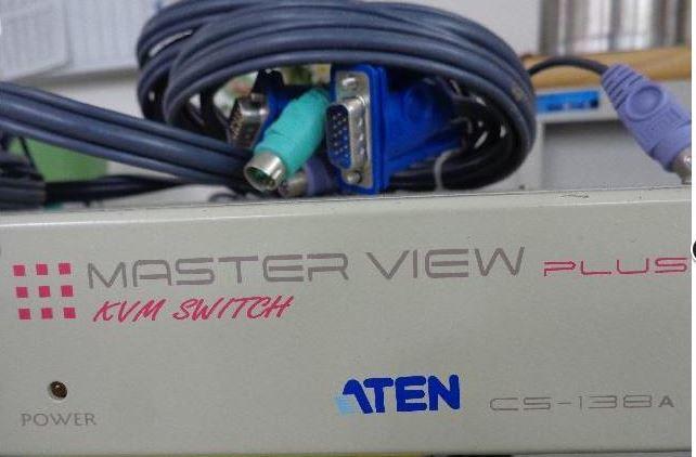 電腦切換器 8埠 介面切換器 ATEM MASTER VIEW CS-138A 附說明書