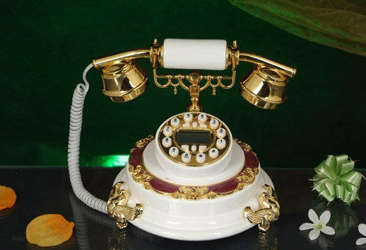 福利館◎【復古風 電話】GDB-236A 高級樹脂系列 經典電話 有線電話  一般電話 家用電話