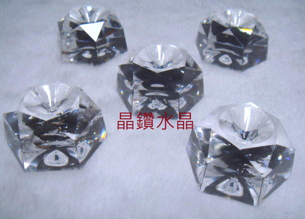 『晶鑽水晶』壓克力球座架~底座架 直徑2.8公分 大約放置16mm~30mm圓球