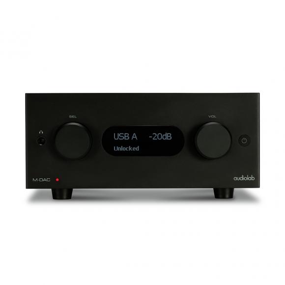 【億而創耳機音響】英國 Audiolab M-DAC+ 黑色 USB DAC 前級 迎家公司貨 一年保固