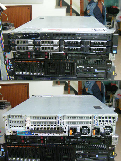 Dell PowerEdge R720 八核E5-2670 雙CPU /128G記憶體/四顆1T SATA 雙電源
