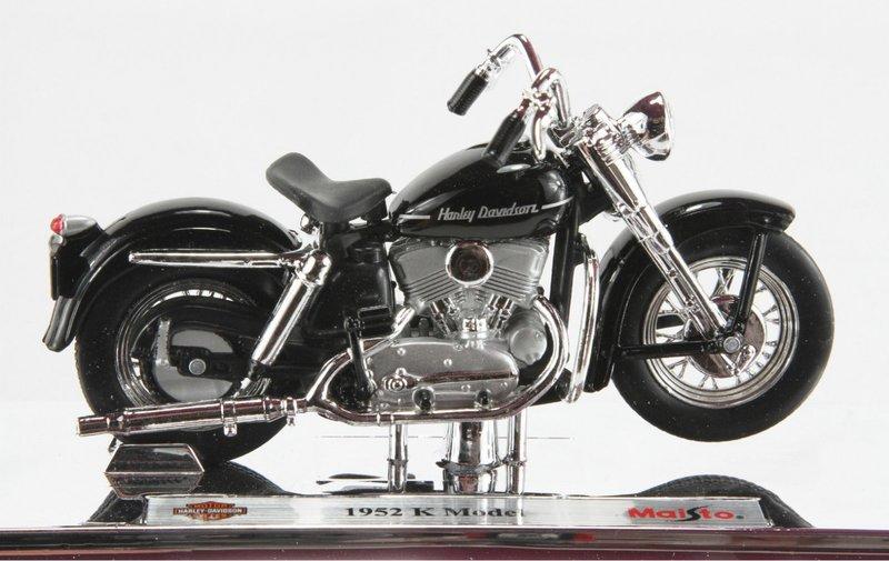 【哈雷機車模型】Harley Davidson 1952 K Model 美馳圖 Maisto 1/18精品摩托車模型