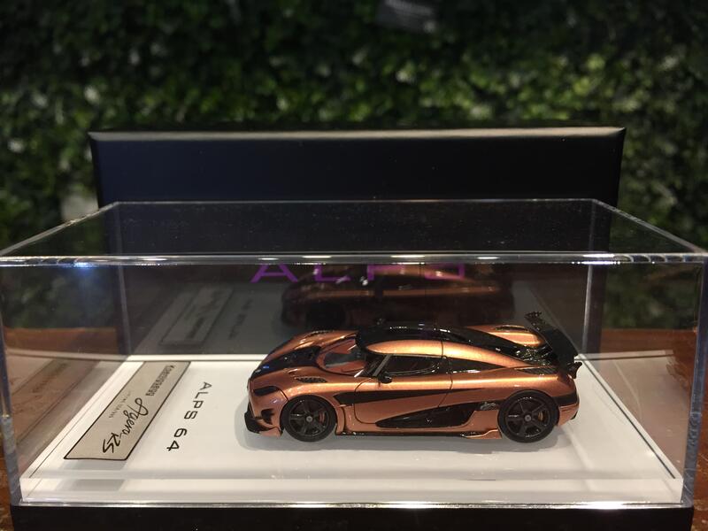 Alps 1/64 ケーニグセグ　アゲーラ RS 台北ゴールド 1/64 Koenigsegg Agera RS 金（非Taipei Gold）