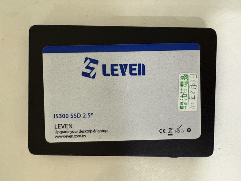 J300 Ssd LEVEN JS300 SATA3 SSD固態硬碟 120GB 使用時數極少 | 露天市集 | 全台最大的網路購物市集