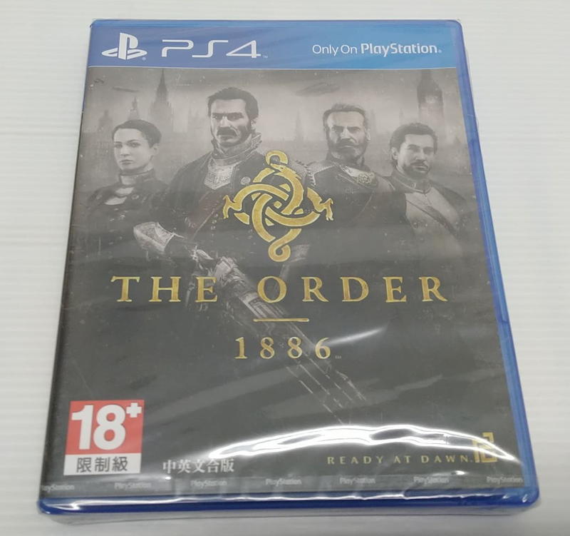 [現貨]PS4 The Order 1886 中文版 (全新未拆) Sony作品 第三人稱射擊遊戲