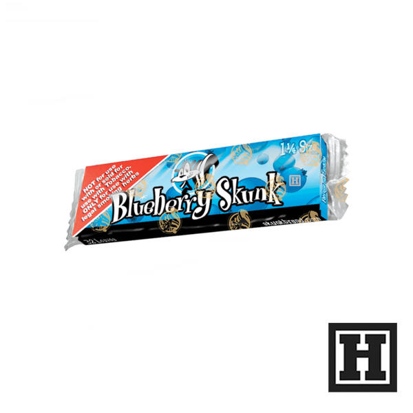 [H Market] 西班牙原裝 Skunk 藍莓 捲菸紙 1 1/4 76mm 濃郁風味 捲煙紙 果汁 台灣