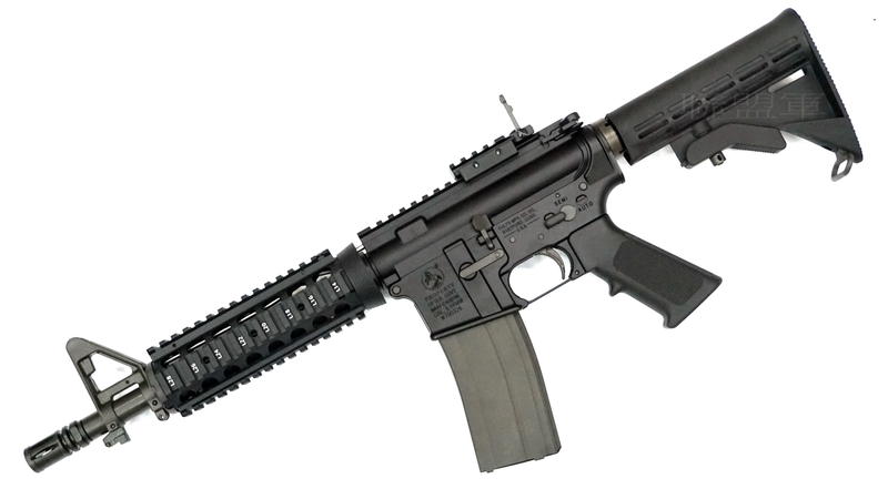 【聯盟軍 生存遊戲專賣店】GHK COLT M4 CQBR 10.5" GBB 授權刻字 2023年式 全金屬 瓦斯槍