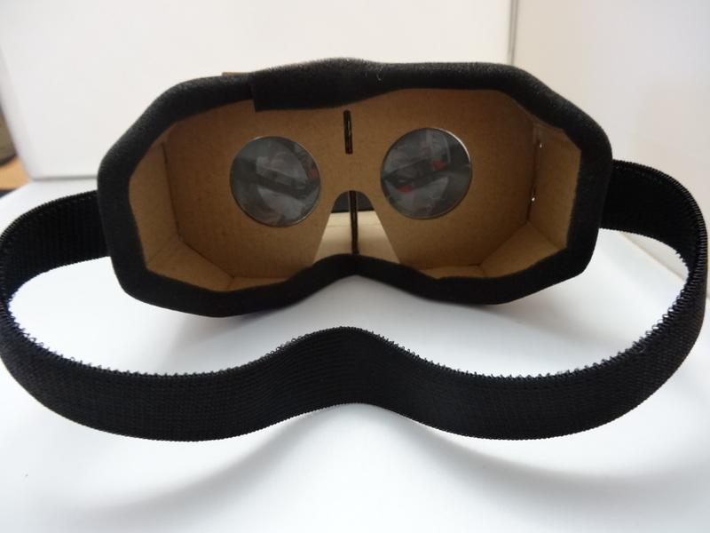 VR Google Cardboard 3D眼鏡 VR實境顯示器google 眼鏡 超低價品 DIY組合 附頭帶