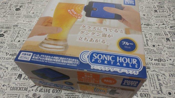 日本 超音波 泡立 啤酒泡沫製造機 啤酒起泡器 現貨