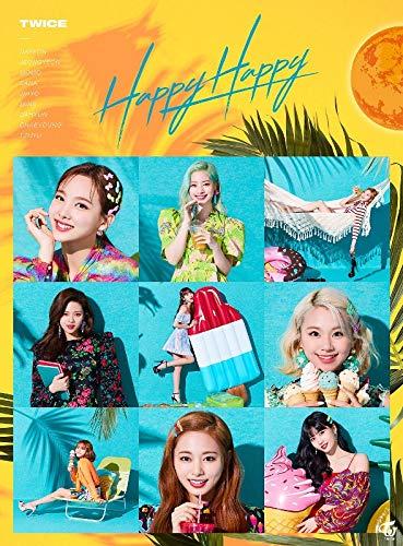 特價預購TWICE 周子瑜Momo Sana HAPPY HAPPY (日版初回限定B盤CD+DVD