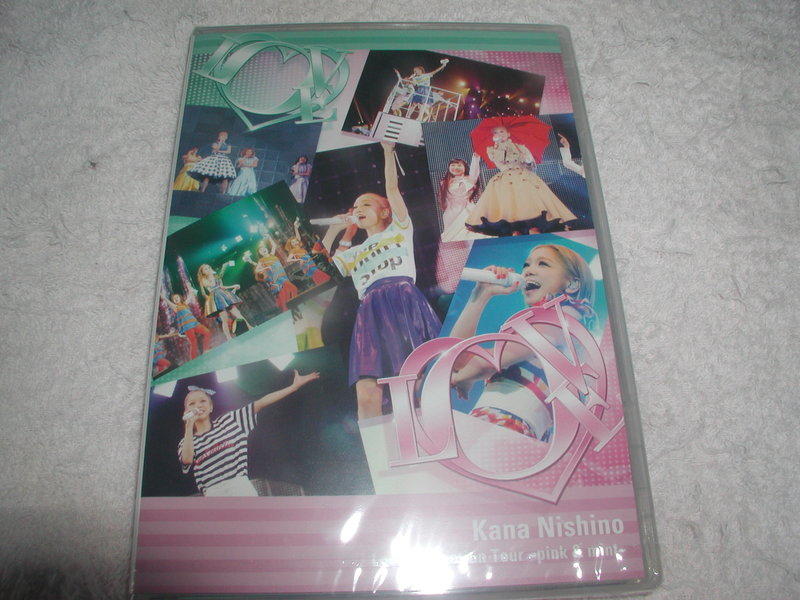 代購西野加奈Kana Nishino Love Collection Tour ~pink & mint~DVD