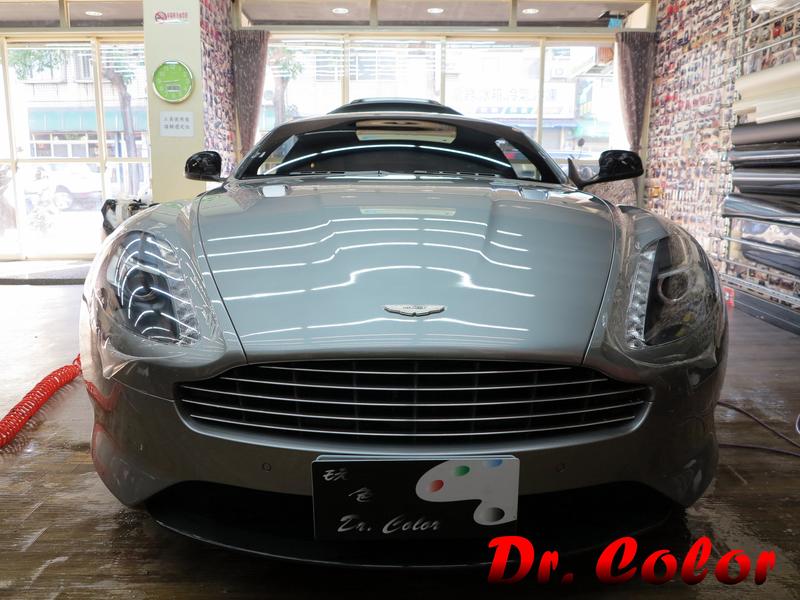 Dr. Color 玩色專業汽車包膜 Aston Martin DB9 GT Bond Edition 車燈保護膜