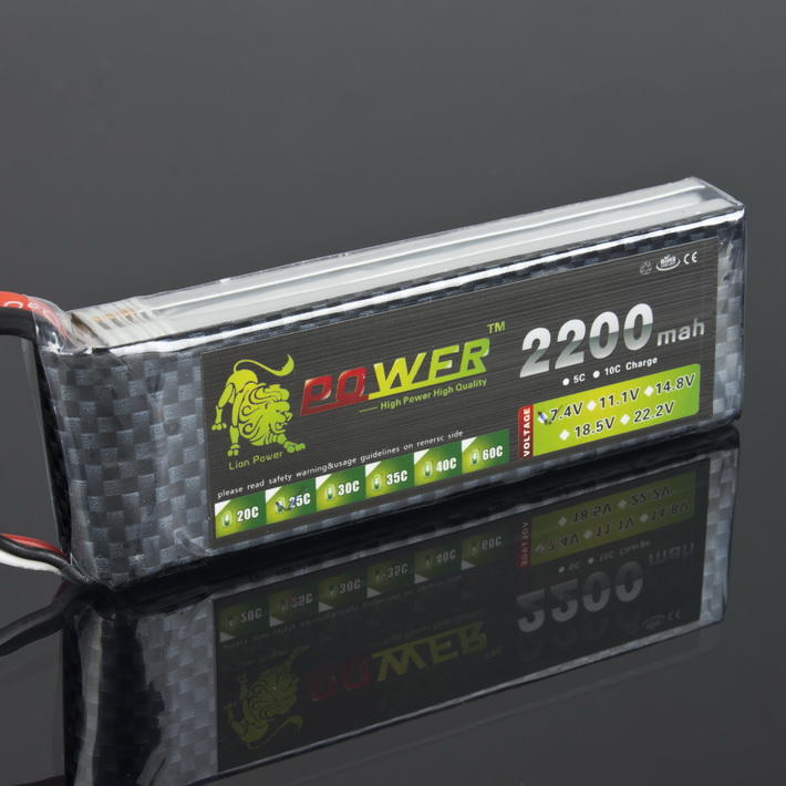LION Power 7.4V 2S 2200MAH 25C 電池  軟包.攀岩車 越野車 甩尾車 遙控車