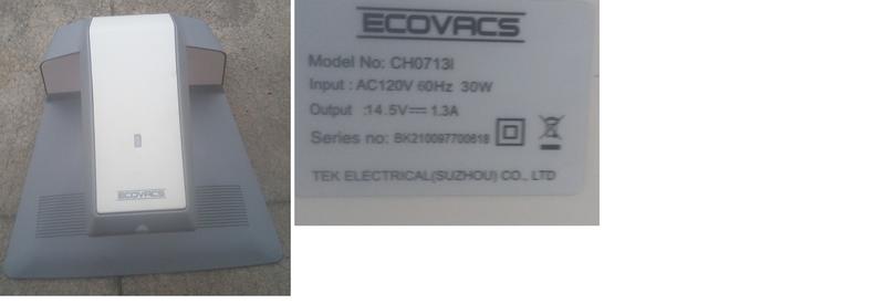 二手ECOVACS CH0713I充電座 (上電有反應當測試報帳品)