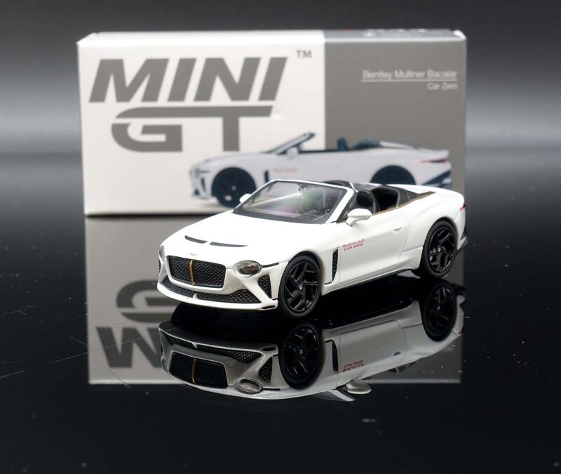 MASH】現貨特價Mini GT 1/64 Bentley Mulliner Bacalar Zero #544