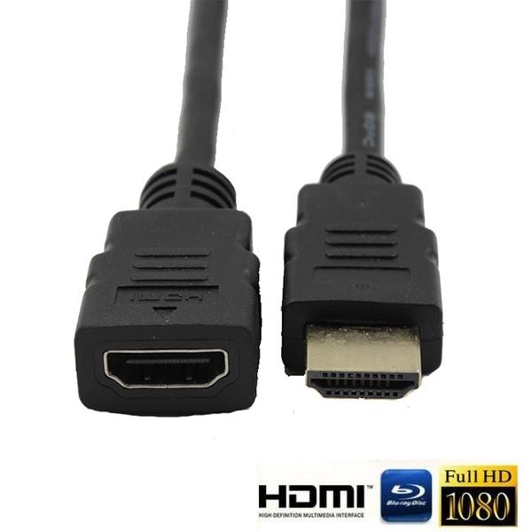 HDMI公母延長線100公分 可支援1080P最高畫質 高清轉接延長線 M2 PLUS螢幕同步器可用 by 我型我色