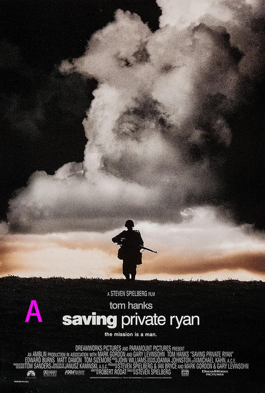 [ddt] 防水《搶救雷恩大兵/Saving Private Ryan》A版