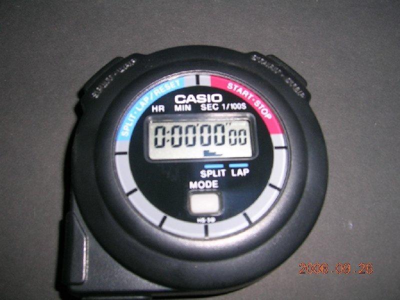 【線上體育】CASIO HS-3V 馬錶 碼錶 碼表 單組記憶