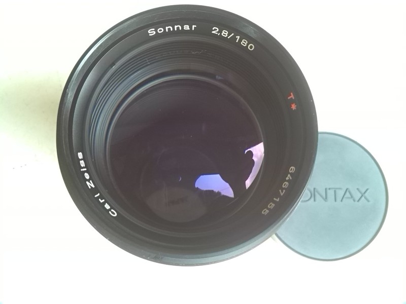 AB的店】極新美品CONTAX SONNAR 180mm f2.8 Carl Zeiss T* AEG C/Y接環