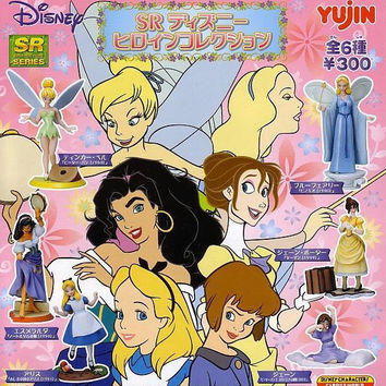 Yujin~SR~Disney【迪士尼~公主系列 Part 2】人物扭蛋 **全六款**