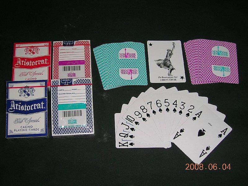【USPCC撲克】NEW YORK BLUE ARISTOCRAT 藍 撲克牌