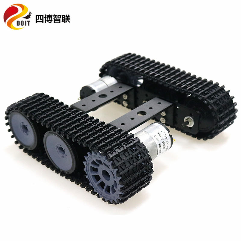 履帶式機器人智能坦克小車底盤 DIY Arduino miniTP100 多種規格可選購
