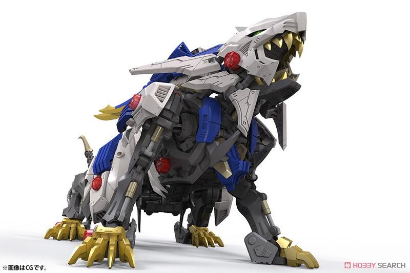 現貨！壽屋1/35 W-001 ZOIDS 洛伊德機獸新世紀狂野獅虎荒野長牙獅