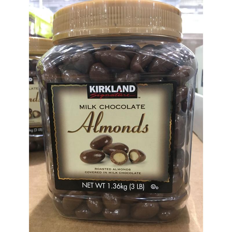 杏仁巧克力 1.36公斤 Kirkland signature 杏仁 柯克蘭 KS 巧克力 堅果