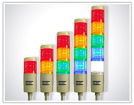 【Ambi-Hi安比好】山河電機 SCR-35L LED多層警示燈 三層 紅/黃/綠 (閃光)