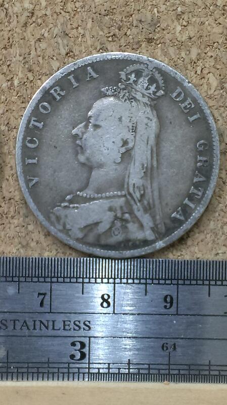 K39---1889年英國5角銀幣