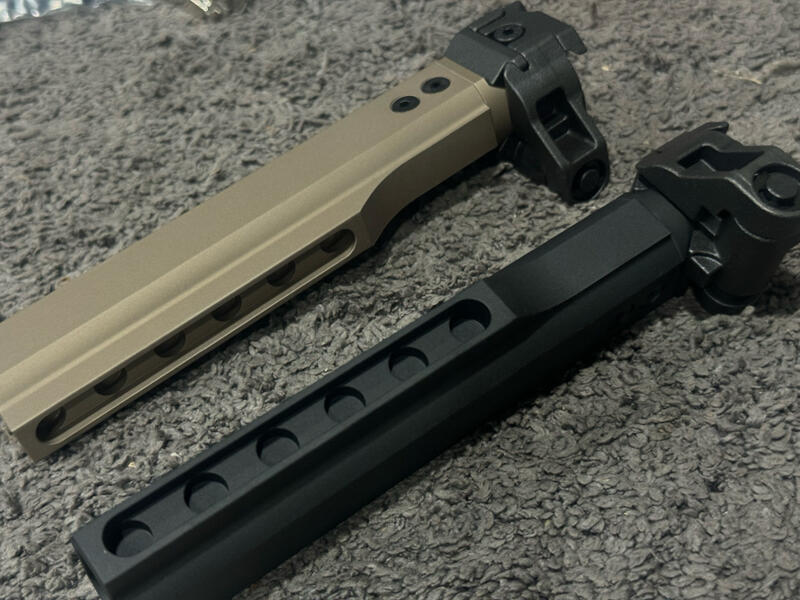 *現貨屋*SIG風格 AR M4 托桿 折疊托 伸縮托 MCX LT MPX 1913魚骨 轉接 皮卡丁尼 黑色 沙色 | 露天市集 | 全台 ...