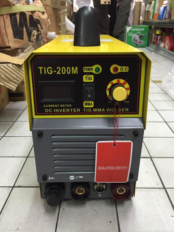 可刷卡分期 勇焊 OEM 自動變頻 雙電壓氬焊機 TIG-200M 110v/220v 氬焊+電焊兩用 全配款