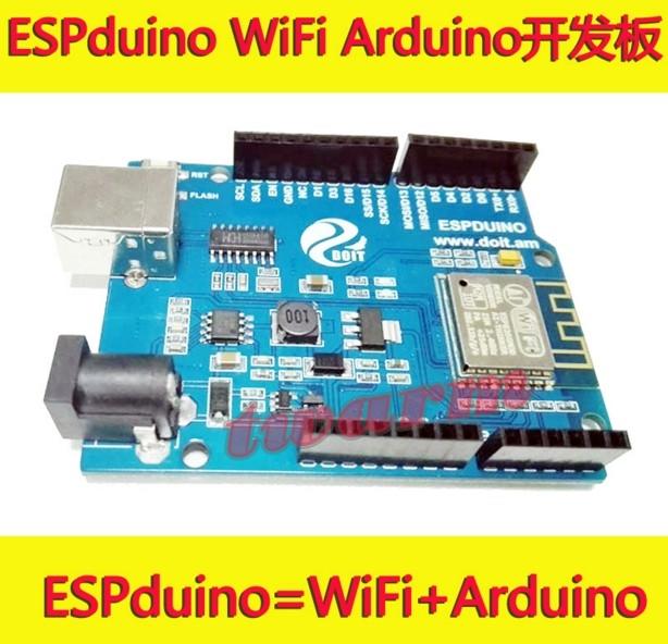 《德源科技》(含稅) ESPDuino開發板帶WiFi的Arduino UNO R3開發板ESP8266(ESP-13)